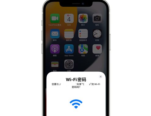 金湖苹果15维修店分享iPhone15如何共享Wi-Fi密码 